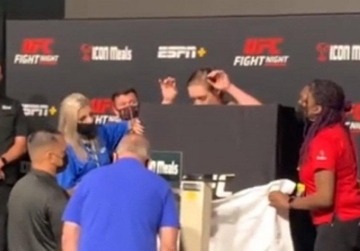 UZNEMIRUJUĆI VIDEO ŽENSKOG UFC BORCA: Djevojka se počela tresti nakon skidanja kilograma
