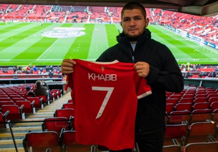 Khabib na Old Traffordu 'ukrao' Ronaldovu sedmicu: Posjeta velikog šampiona i prijatelja Cristiana Ronalda