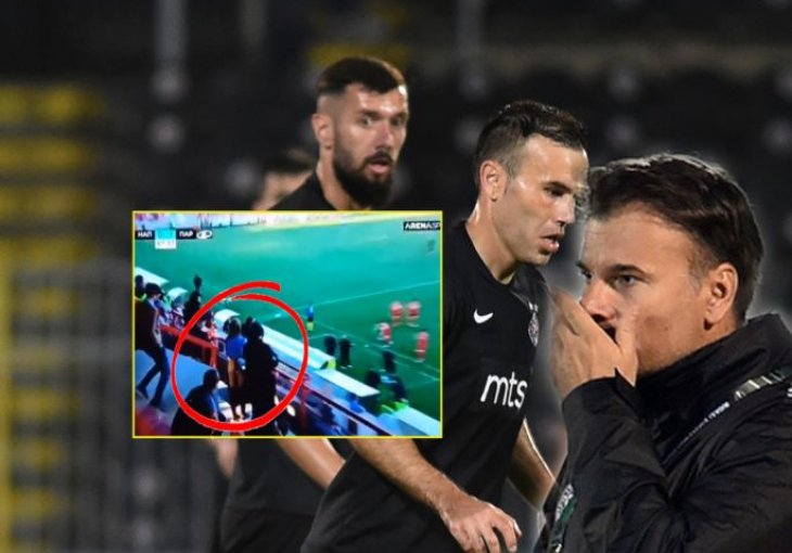 DOK JE PARTIZAN IGRAO: Snimatelj napravio šou usred prenosa - ZADNJICA DJEVOJKE u krupnom planu (VIDEO)