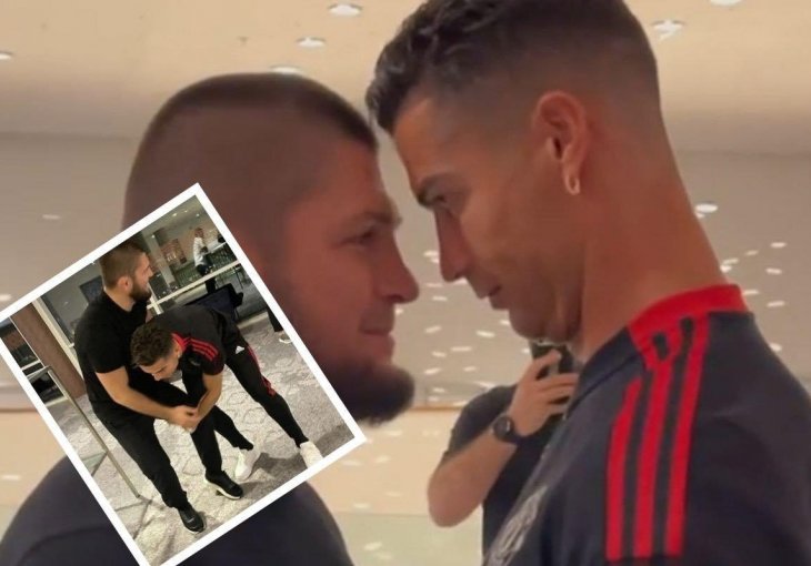 HABIB I RONALDO OČI U OČI: Duel izazvao dosta pažnje, napetosti ali i šale