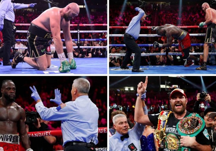 (VIDEO) Evo kako su Fury i Wilder preživjeli sve teške nokdaune