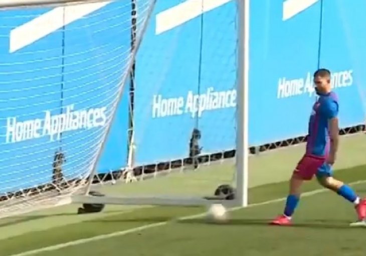 Aguero po prvi put zaigrao za Barcelonu i odmah zabio gol