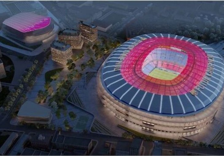 (FOTO) Ovako će izgledati novi stadion Barcelone: Projekat vrijedan 900 miliona eura