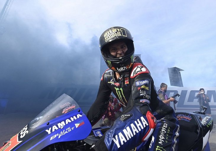 KAKAV USPJEH: Fabio Quartararo u 22. godini postao svjetski prvak u motociklizmu