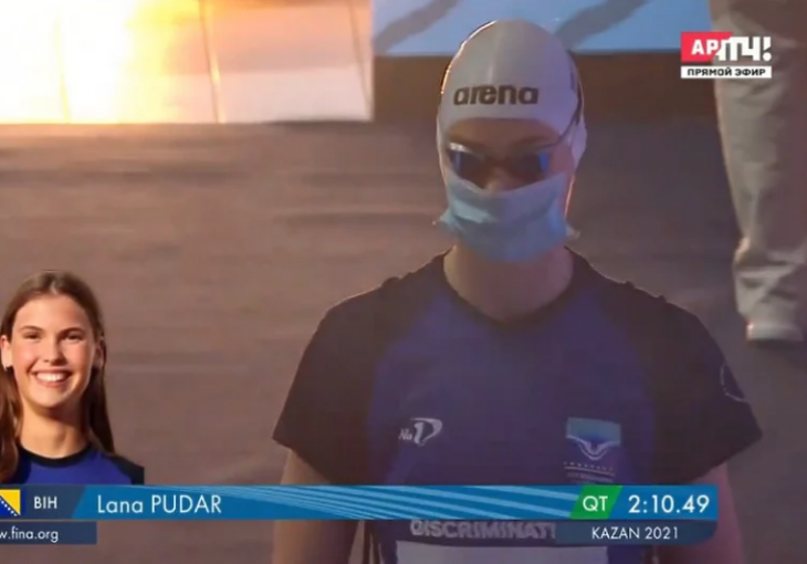 Lana Pudar osvojila četvrto mjesto u Kazanju