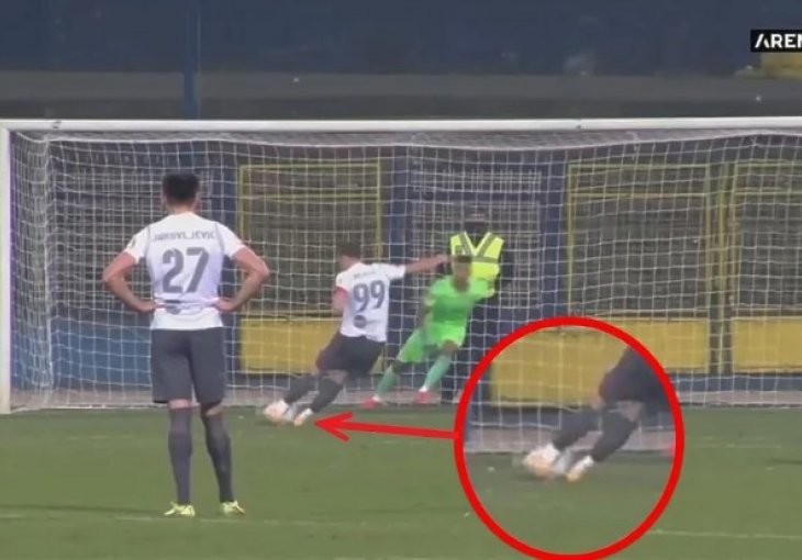 SPORNA SITUACIJA: Da li je Bilbijin pogodak iz penala protiv Želje regularan?
