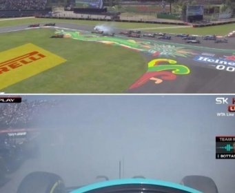 Kakav haos na startu Velike nagrade Meksika, Mercedes izvukao najdeblji kraj
