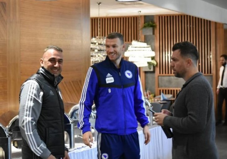 Edin Džeko stigao u Sarajevo, svi se nadaju da će biti spreman za Fince