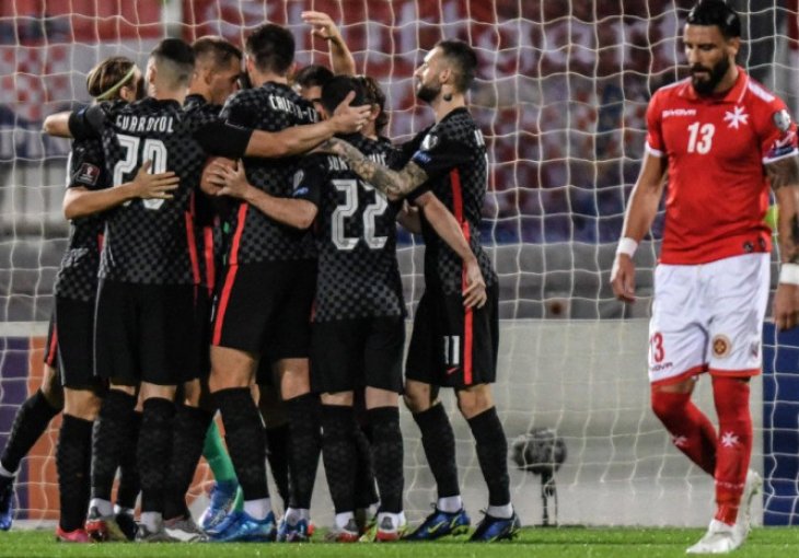SVE ĆE DA GORI U SPLITU U NEDJELJU Hrvatska deklasirala Maltu i ostala u igri za direktan plasman na Mundijal