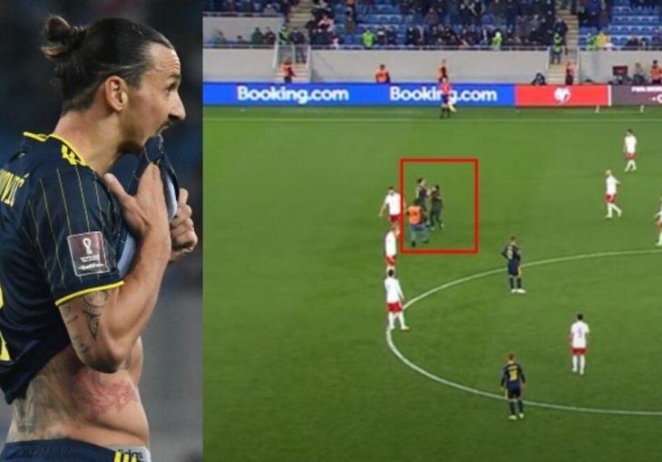 Navijač prišao Zlatanu da ga zagrli, ON GA ODGURNO: Obezbjeđenje odmah uletjelo na teren, EVO ŠTA SE DESILO (VIDEO)