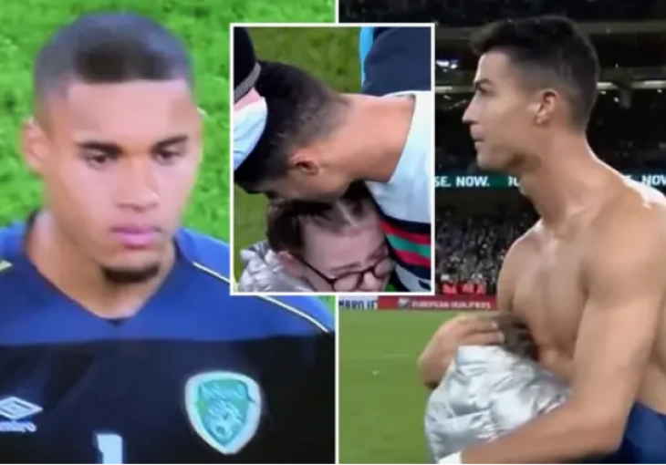 Djevojčica utrčala na teren, Ronaldo ODUŠEVIO POTEZOM!
