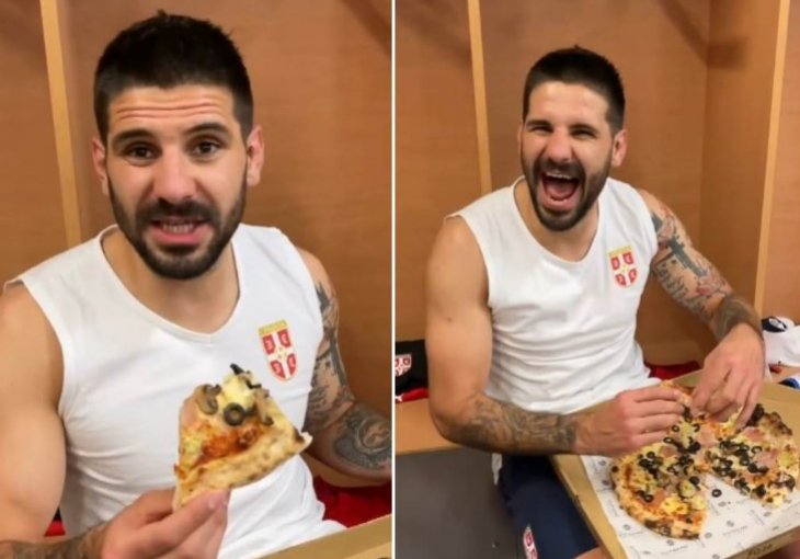 HIT SNIMAK, MITAR S PICOM I PIVOM POSLIJE PORTUGALA: Ronaldo nije imao sreće da naiđe na GLADNOG Mitrovića, evo šta mu je poručio (VIDEO)