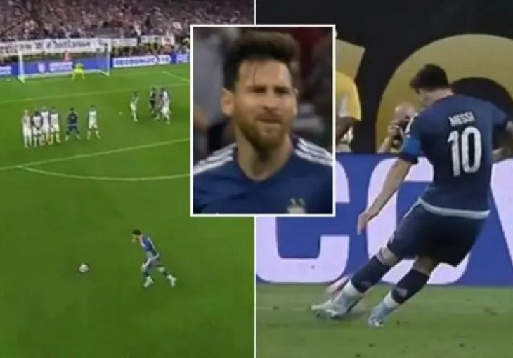 Messi izveo savršen slobodnjak, pa ni sam nije mogao da vjeruje šta je uradio: Kažu da mu je najbolji slobodan udarac u karijeri