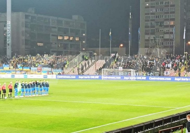 Incident na Bilinom polju: Ukrajinci zastavom isprovocirali naše navijače, BH Fanatikosi krenuli u obračun