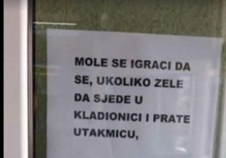 HIT poruka na vratima jedne kladionice postala je hit na društvenim mrežama: Evo šta mole igrače (FOTO)