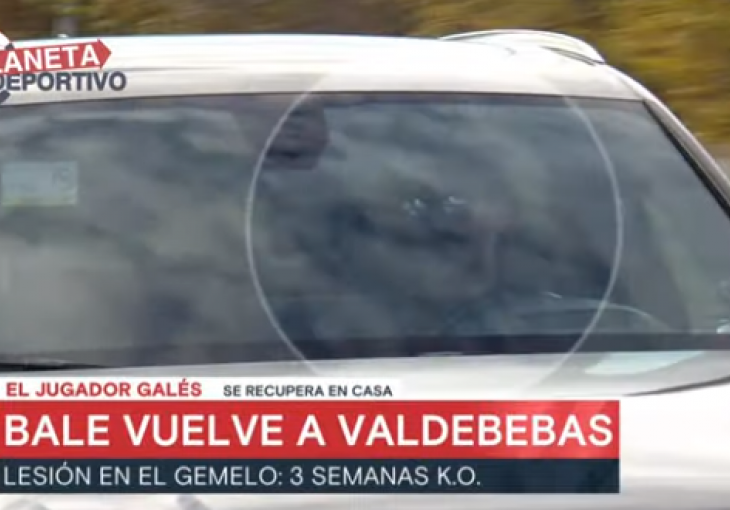 PRESRELI AUTOMOBIL: Gareth Bale žrtva veoma neugodne situacije (VIDEO)