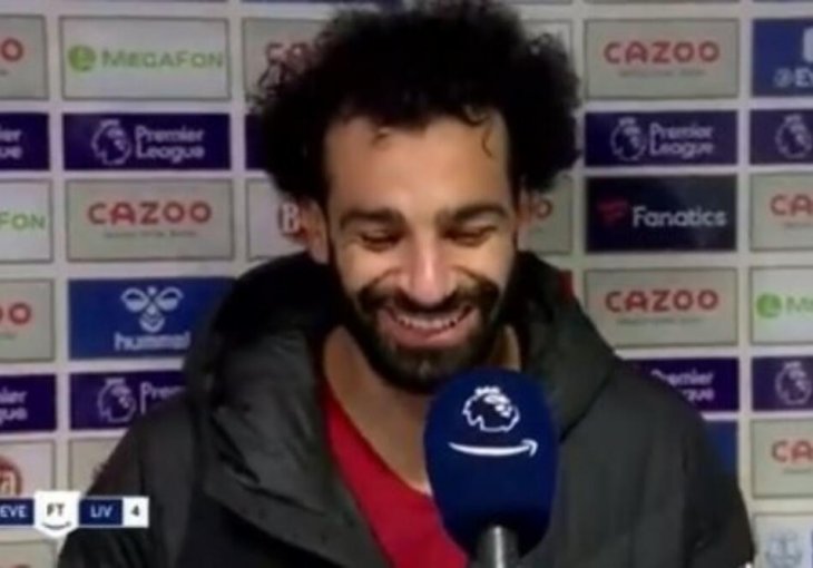 NIJE MOGAO DA SE SUZDRŽI! Salahova reakcija na dodjelu Zlatne lopte je POTPUNI HIT! (VIDEO)