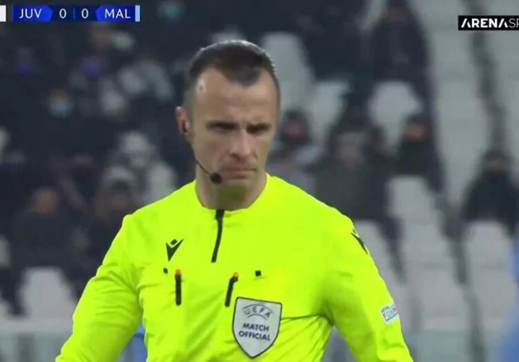 BH. SUDIJA U CENTRU PAŽNJE Irfan Peljto nije nasjeo na simuliranje Dybale, pa ‘‘zaradio‘‘ zvižduke stadiona u Torinu: Oglasio se i komentator Arene (VIDEO)