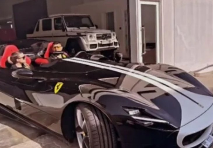 Aguero vozio auto od 5 miliona eura, ALI SVI SU GLEDALI JEDAN DETALJ: Evo zašto fudbaler nije mogao proći ne zapaženo u Dubaiju - VIDITE LI VI?