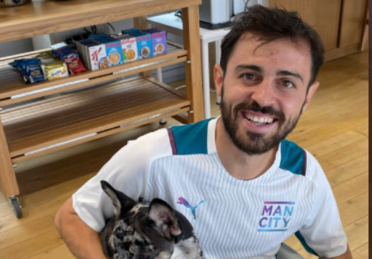 Bernardo Silva i partnerka psu dali ime po njegovom saigraču: 