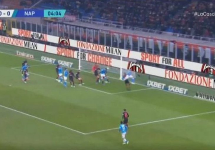 Napoli za nepunih pet minuta šokirao Ibrahimovića i Rossonere na San Siru