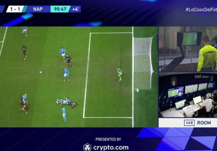 SPORNI TRENUTAK Sudija objasnio pravilo ofsajda i kako je Milan oštećen, reakcija Kessieja postala hit