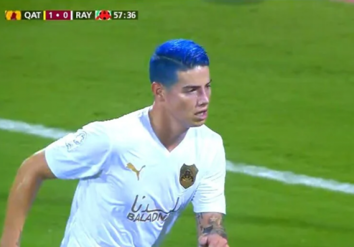 James Rodriguez zaigrao nakon dva mjeseca i potpuno iznenadio novim imidžom