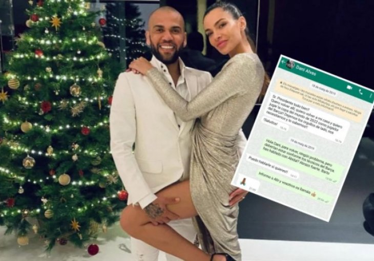 Poruke ugledale svjetlost dana: Dani Alves uhvaćen u laži!