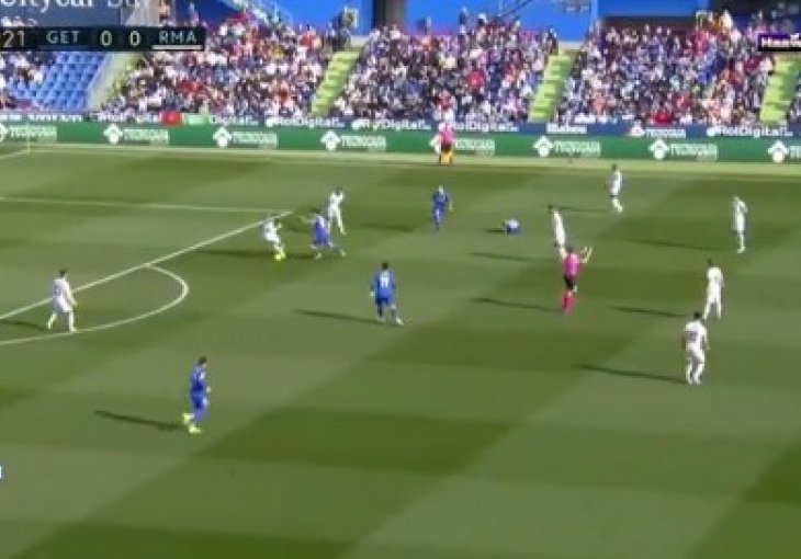 Pomislio je da je u napadu: Kiks štopera Reala za vodstvo Getafea (VIDEO