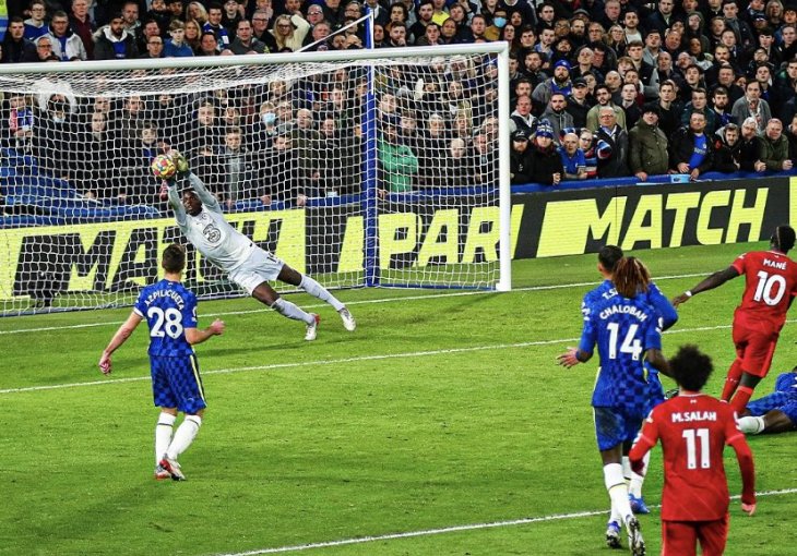 DERBI JE OKONČAN REMIJEM, ALI SVI PRIČAJU O ČUDESNOJ ODBRANI Salah je MAESTRALNO pokušao, ali onda se ukazao Mendy i jednom od odbrana sezone spriječio GOLČINU