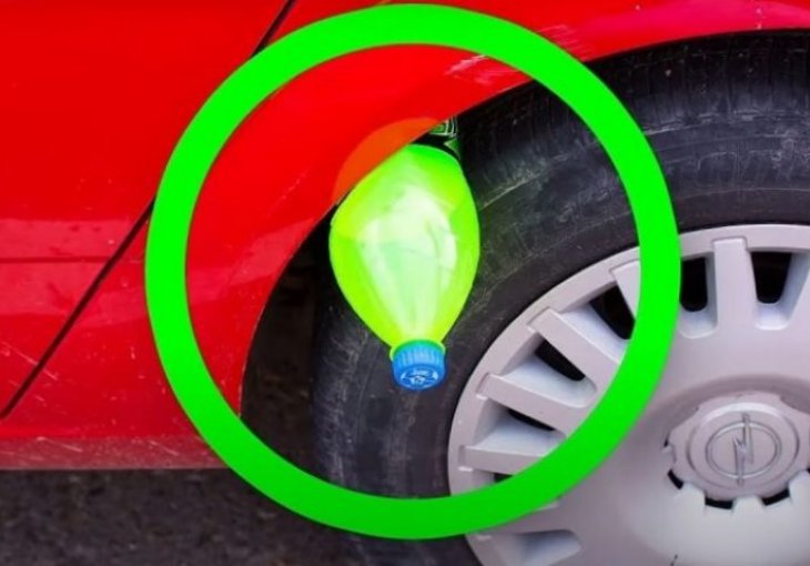Pronašli ste plastičnu bocu između kotača i blatobrana? ODMAH ZOVITE POLICIJU, EVO ŠTA JE U PITANJU