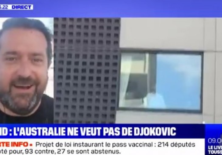 Srbijanci protestvuju na ulicama Melbournea i igraju kolo: Zatvoreni Đoković ih pozdravlja