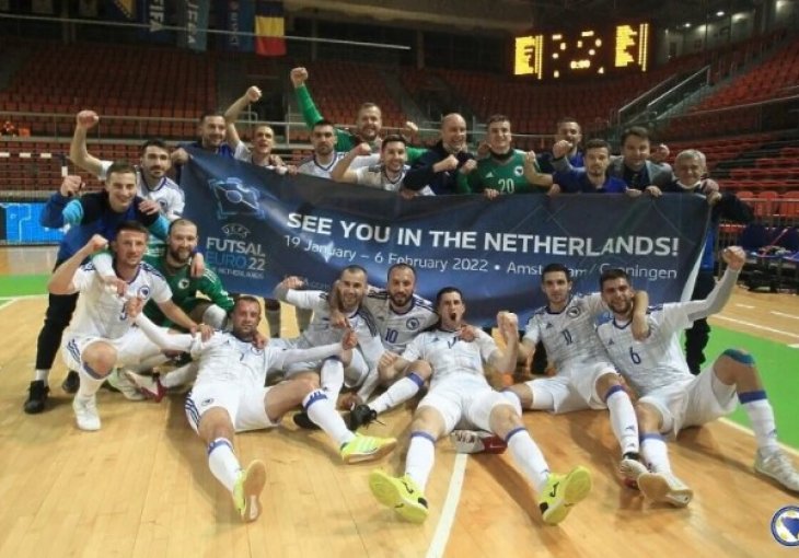 Futsal reprezentacija BiH na startu Eura protiv Španije 22. januara