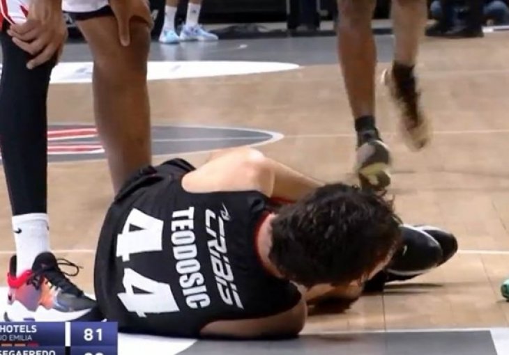 Pogledajte tešku povredu ponajboljeg srpskog košarkaška ikada, ovo bi mu moglo okončati karijeru