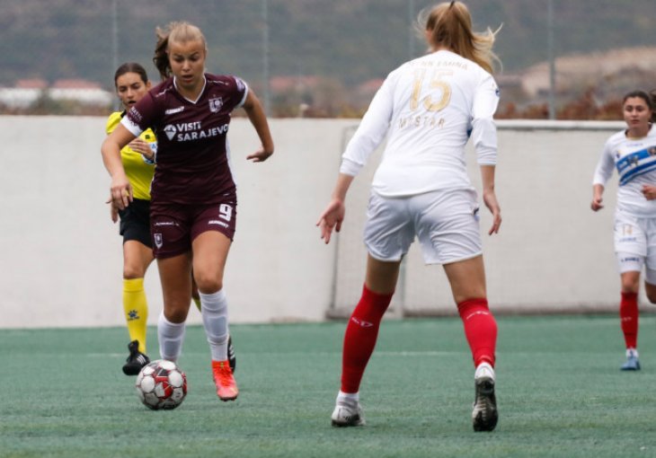 VELIKA BUDUDĆNOST BH. FUDBALA Igračica SFK 2000 Maja Jelčić među 10 najvećih talenata Evrope!