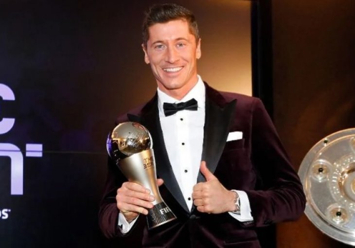 Robert Lewandowski je drugi put uzastopno najbolji nogometaš svijeta