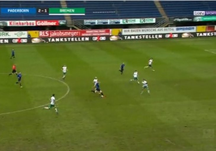 KAKAV GOL! Fudbaler njemačkog drugoligaša iznenadio golmana sa ogromne udaljenosti!
