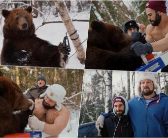 RUSI OBARALI RUKE S MEDVJEDOM U ŠUMI Nevjerovatna scena, jeste li iznenađeni pobjednikom?