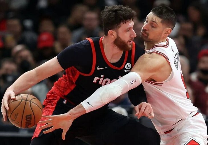 SKROMNA NOĆ BH. CENTRA Nurkić izgubio duel pod obručima s Vučevićem, Portland poražen od Chicaga