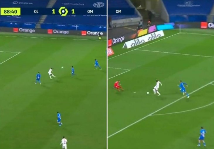 AU, KAKAV JE OVO MAJSTOR! Pet sekundi umjetnosti u velikom derbiju - u dva poteza je uništio odbranu (VIDEO)
