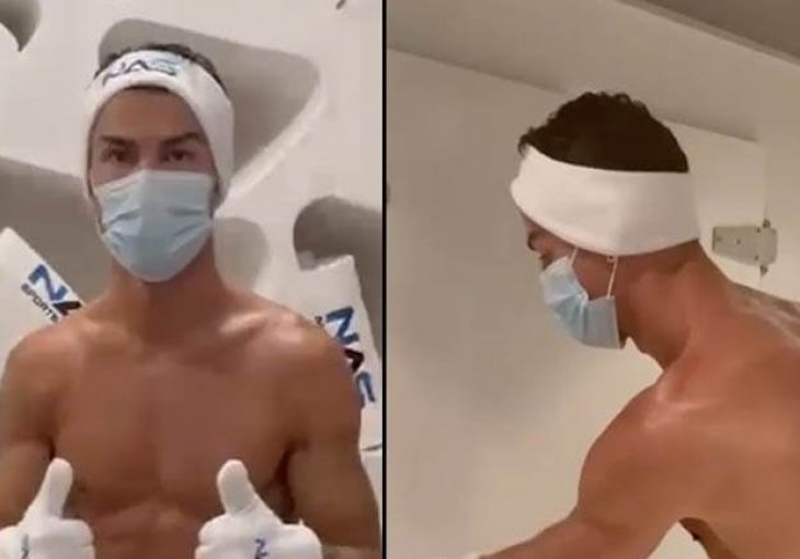 RONALDO IMA MAŠINU OD 60.000 EURA ZBOG KOJE JE MLAD: Evo šta se desi kada uđe na -160° CELZIJUSA! 
