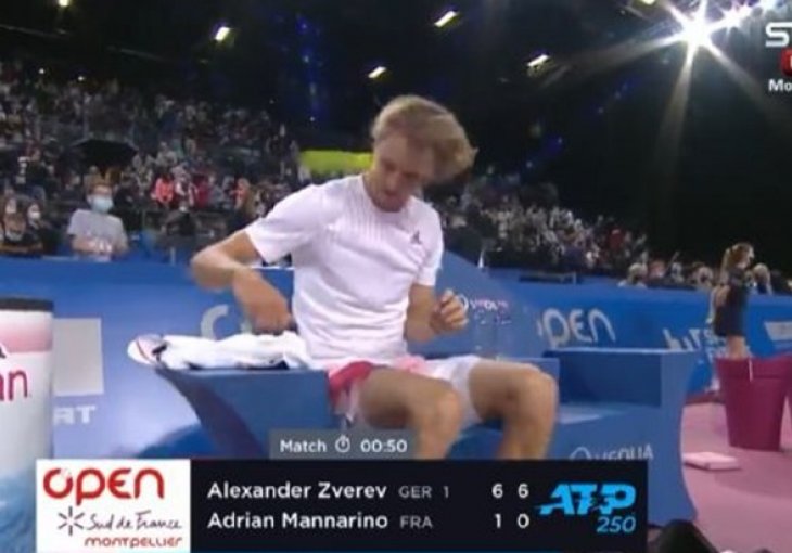 VIDEO Zverev je slavio pobjedu, uslijedio je šok