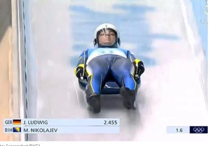 Nikolajev zauzeo 33. mjesto u prvoj vožnji sankama na Igrama u Pekingu