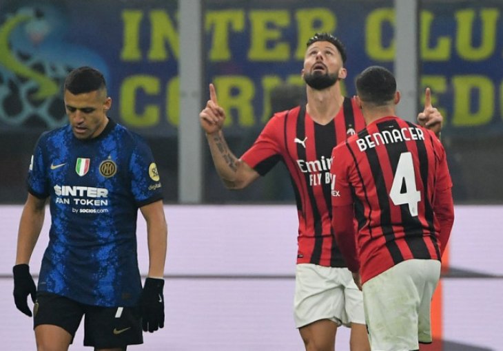 Giroud junak Milana u preokretu i velikoj pobjedi, Džeko odigrao cijeli meč