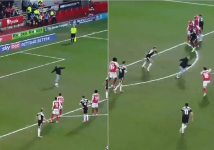 Nevjerovatne scene u Engleskoj: Navijač ispucao penal u završnici i vjerovatno spasio svoj tim