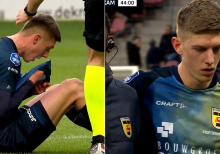 Nevjerovatna scena u Nizozemskoj, sudija povrijedio igrača i udaljio ga s terena