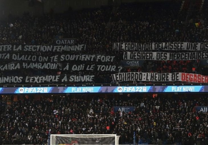 Oštra poruka navijača PSG-a prema upravi kluba