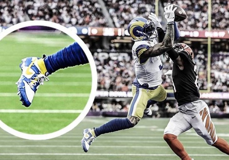 SVIJET BRUJI O OVOME: Touchdown s kopačkama od 200.000 dolara s 1.500 dijamanata (VIDEO)
