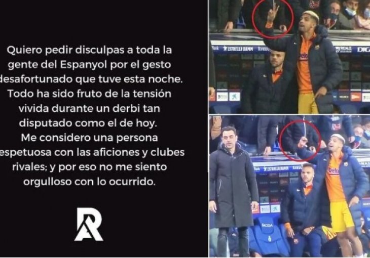 Igrač Barcelone ustao s klupe i u lice se rugao protivniku, Xavi se izvinio u njegovo ime