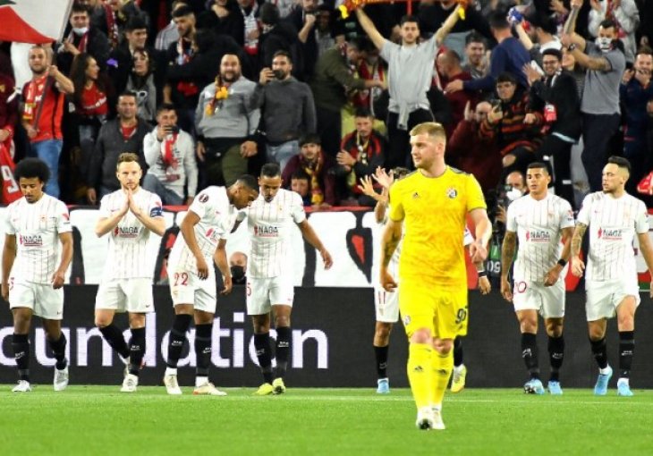 Dinamo za dvije minute upropastio odličan meč protiv Seville, treba im čudo u Zagrebu